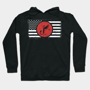 American Flag | Fly Fishing Lure Hoodie